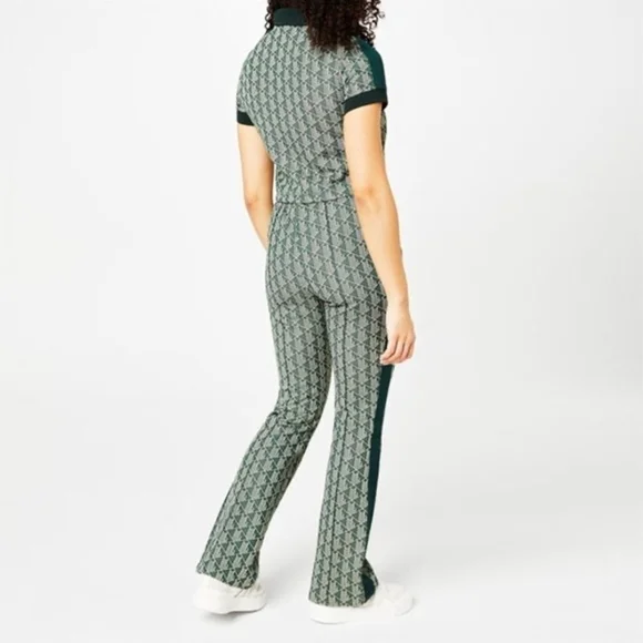 Lacoste Green Patterned Polo and Pants Set - Picture 7 of 8